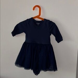 Old Navy Navy Blue Baby Dress